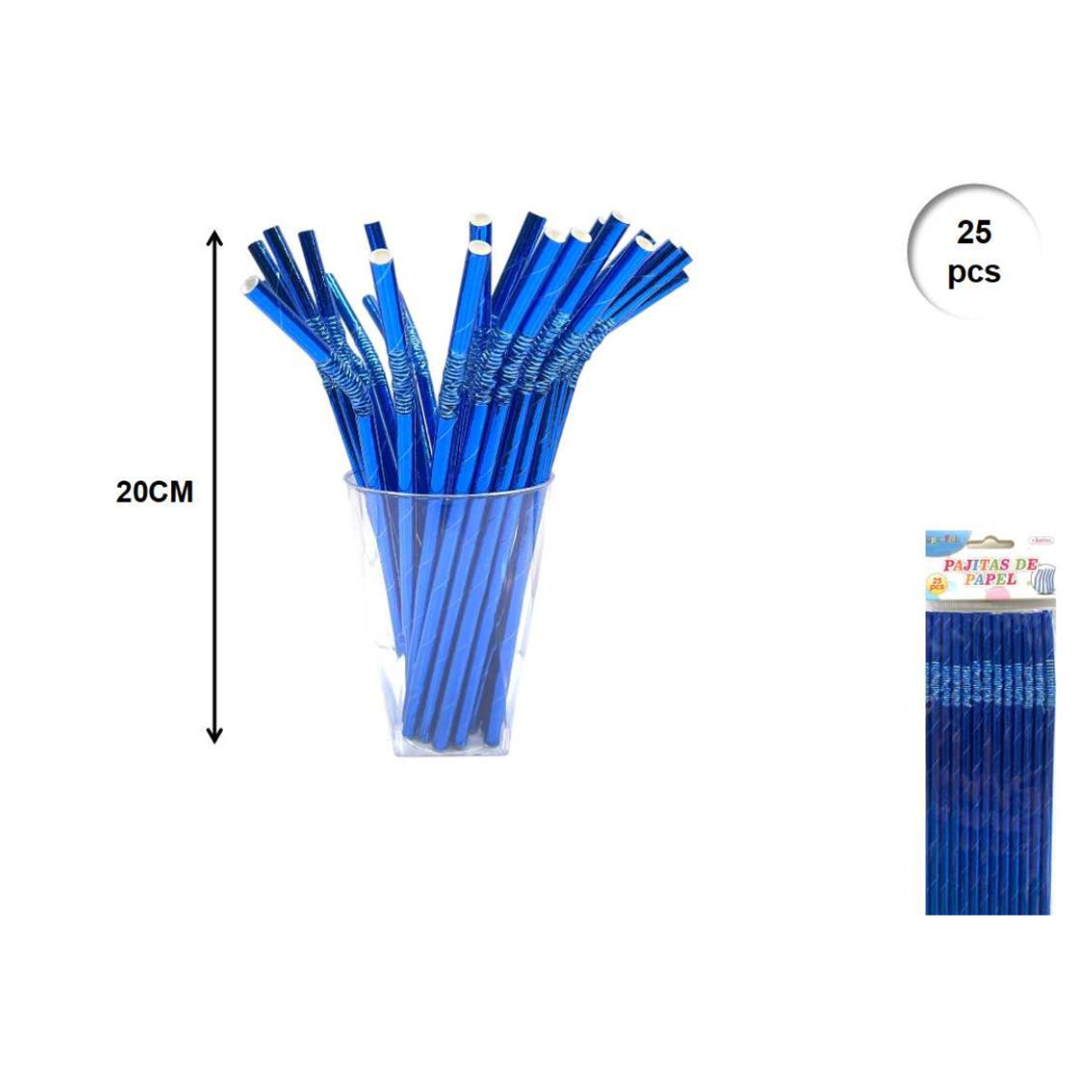 GENERICO - PITILLOS 25 PCS 20 CM