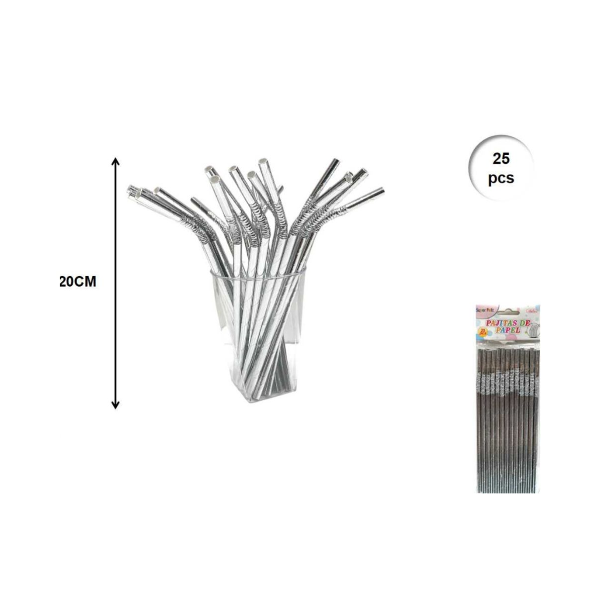 GENERICO - PITILLOS 25 PCS 20 CM