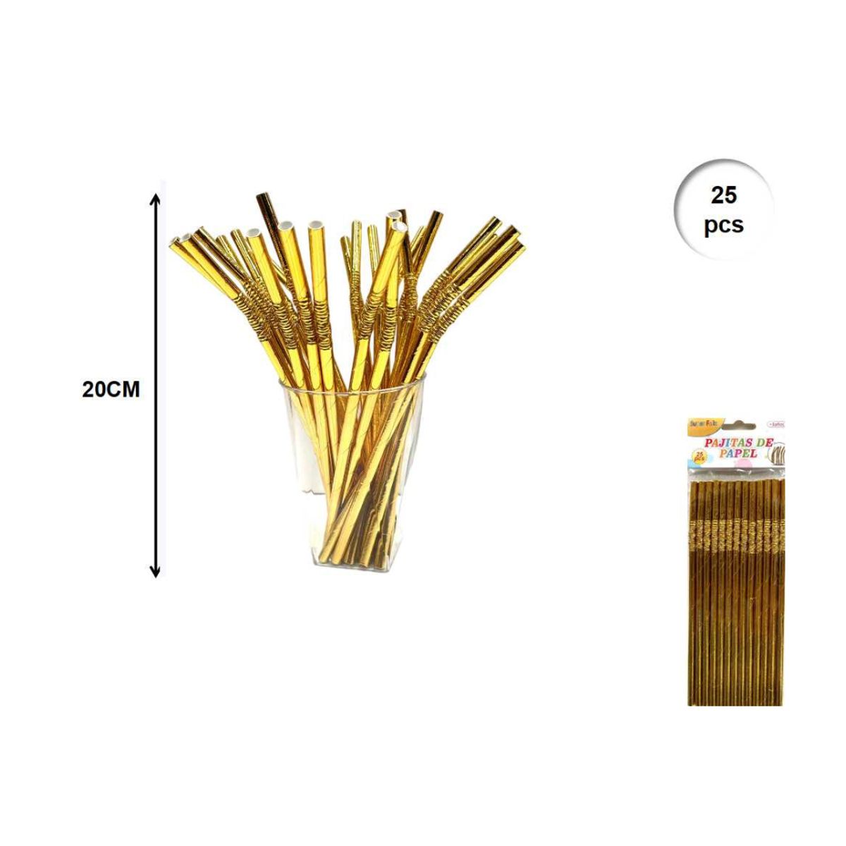 GENERICO - PITILLOS 25 PCS 20 CM