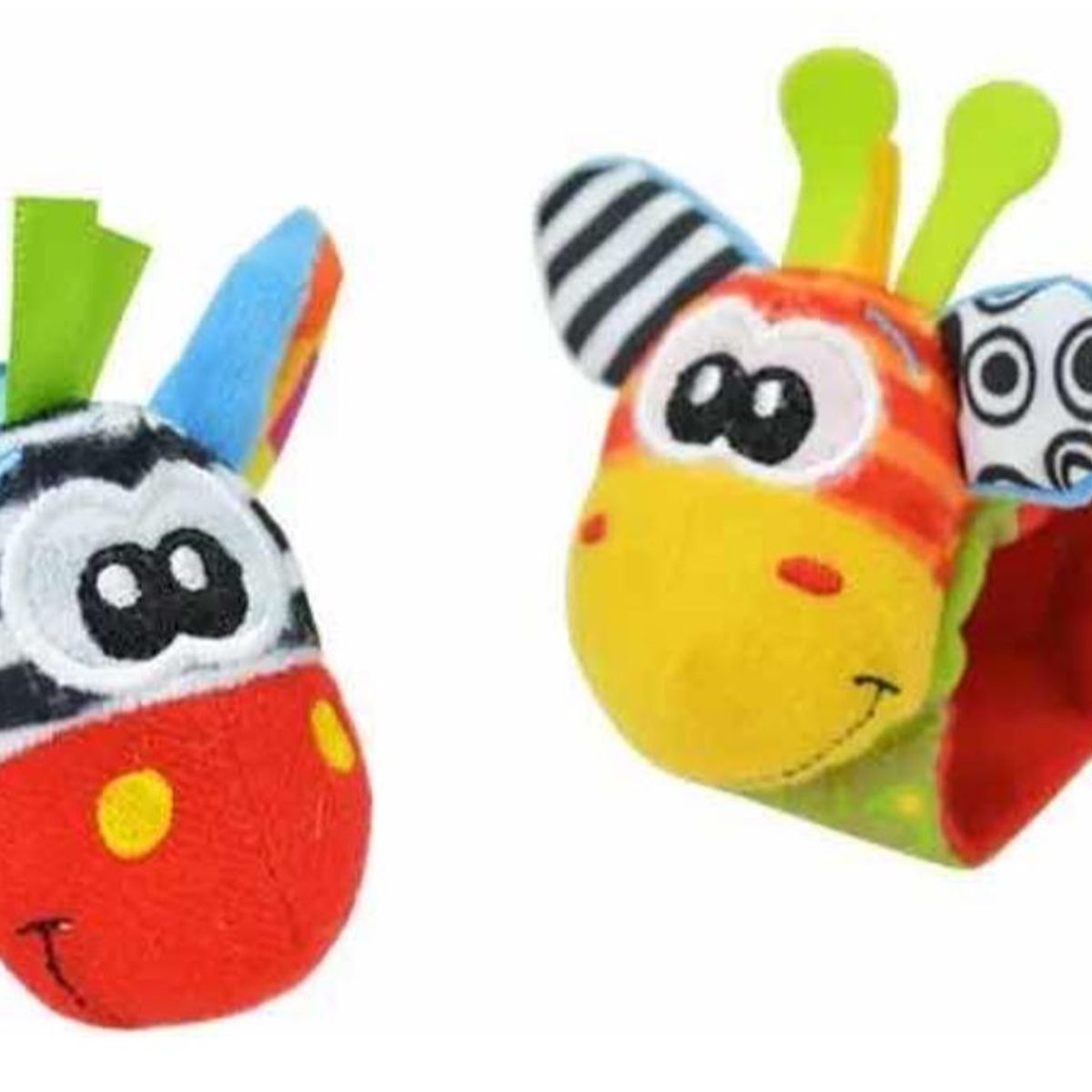 GENERICO - Pack Pulseras Muñequera Estimulante Sensorial Bebé