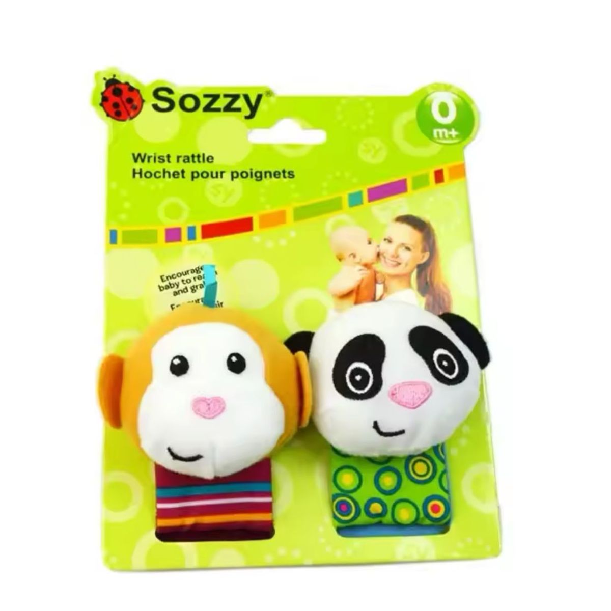 GENERICO - Pulsera Muñequera Sonajero Cascabel Estimulador Para Bebe