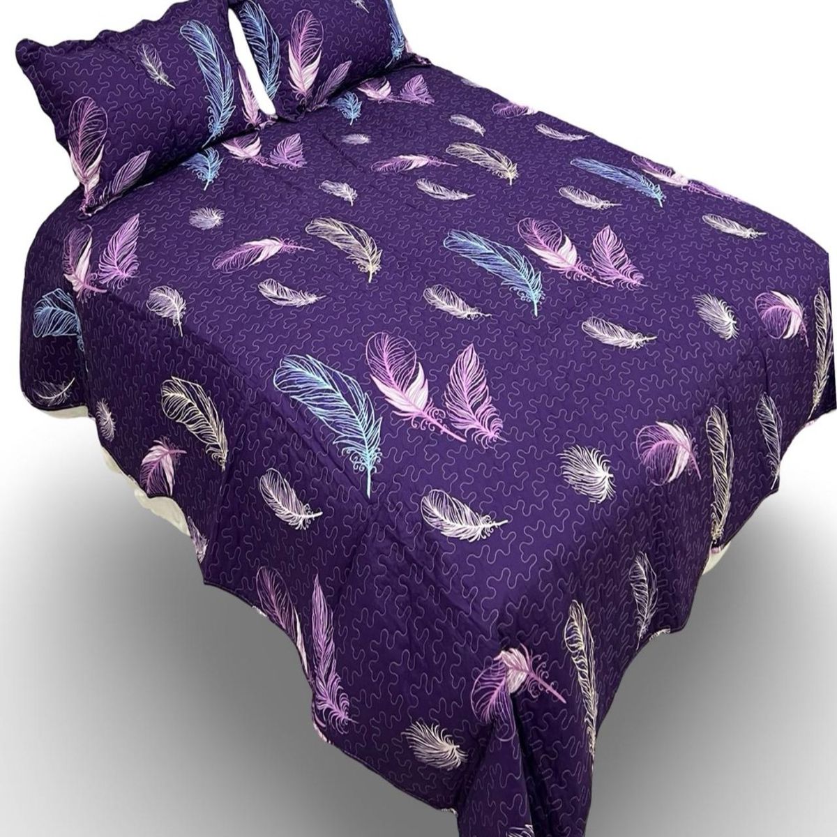 GENERICO - Cubrecama Quilt Luminoso 2 Plazas - Verano L11