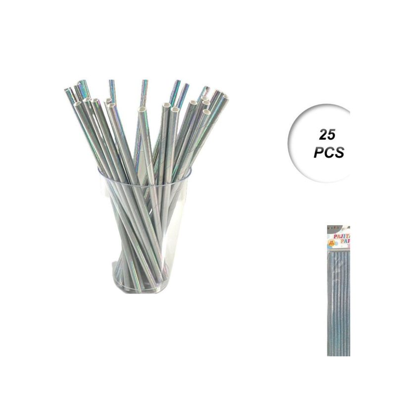 GENERICO - PITILLOS DE PAPEL 25 PCS