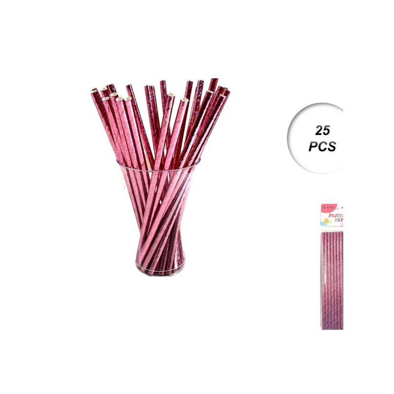 GENERICO - PITILLOS DE PAPEL 25 PCS