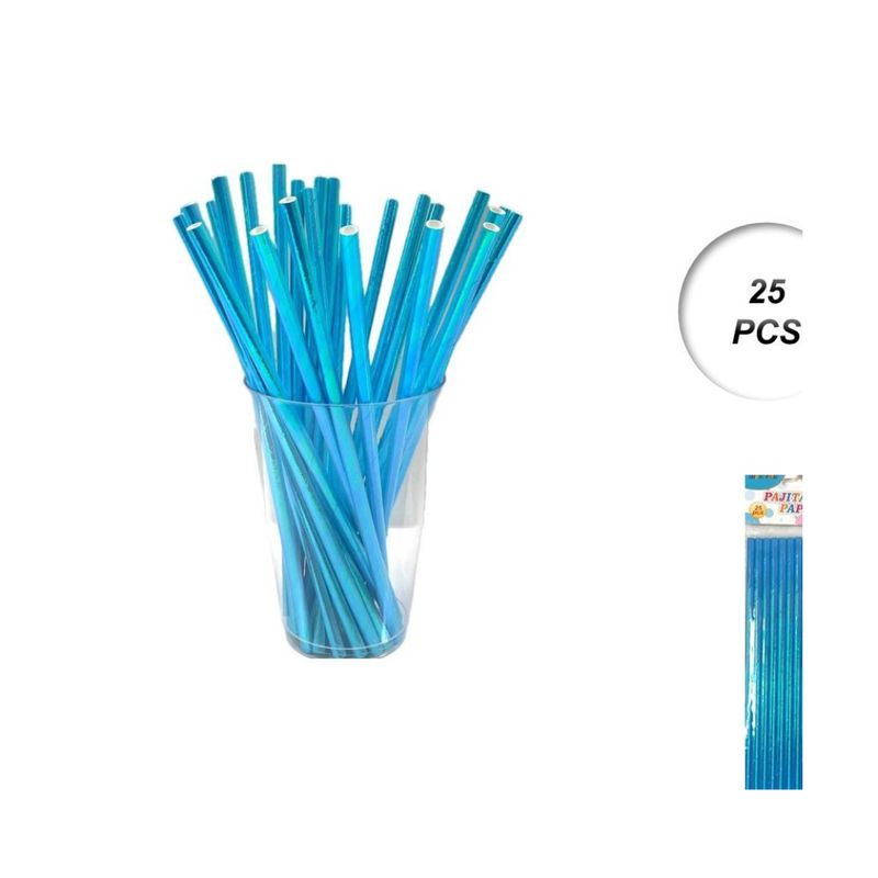 GENERICO - PITILLOS DE PAPEL 25 PCS