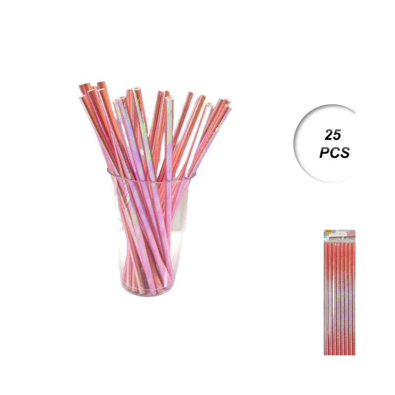 GENERICO - PITILLOS DE PAPEL 25 PCS