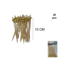 GENERICO - MONDADIENTES DESCARTABLES 20 PCS 12 CM