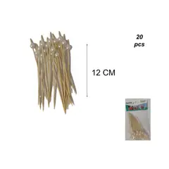GENERICO - MONDADIENTES DESCARTABLES 20 PCS 12 CM