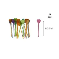 GENERICO - MONDADIENTES DESCARTABLES 24 PCS 8 CM