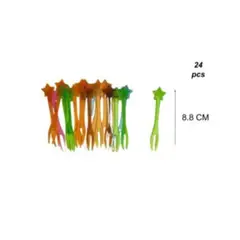GENERICO - MONDADIENTES DESCARTABLES 24 PCS 8 CM