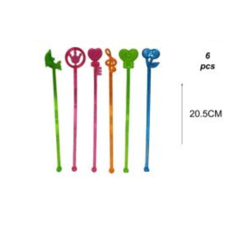 GENERICO - MONDADIENTES DESCARTABLES 6 PCS 20 CM
