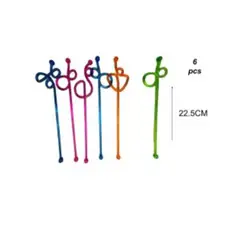 GENERICO - MONDADIENTES DESCARTABLES 6 PCS 22 CM