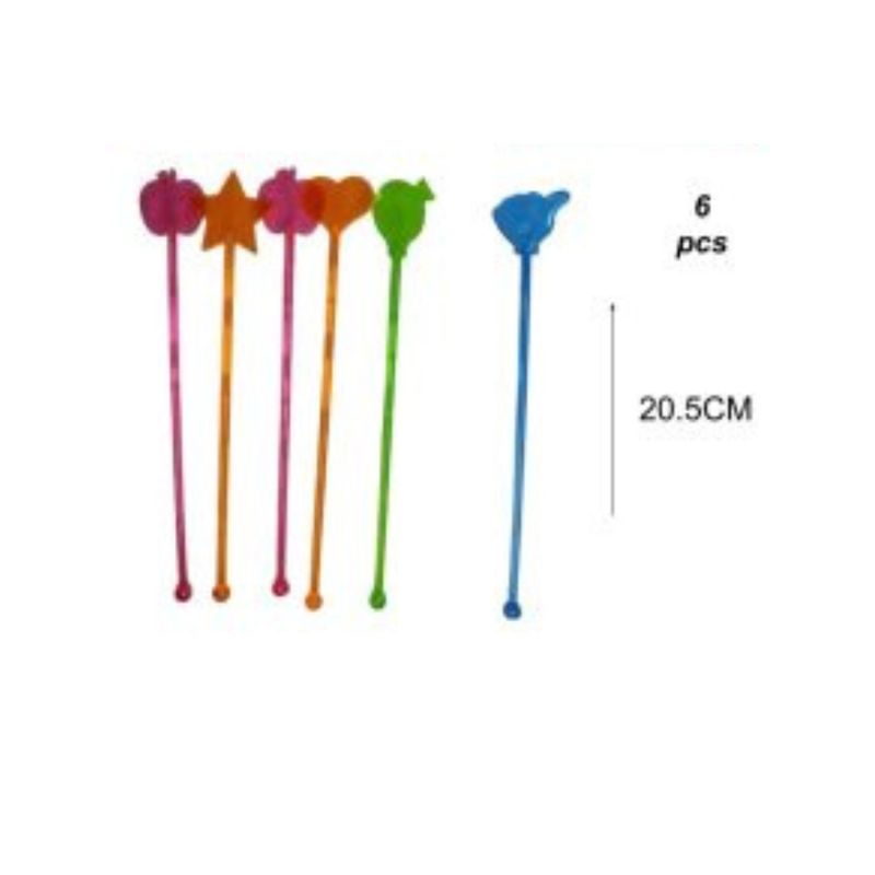 GENERICO - MONDADIENTES DESCARTABLES 6 PCS 20 CM