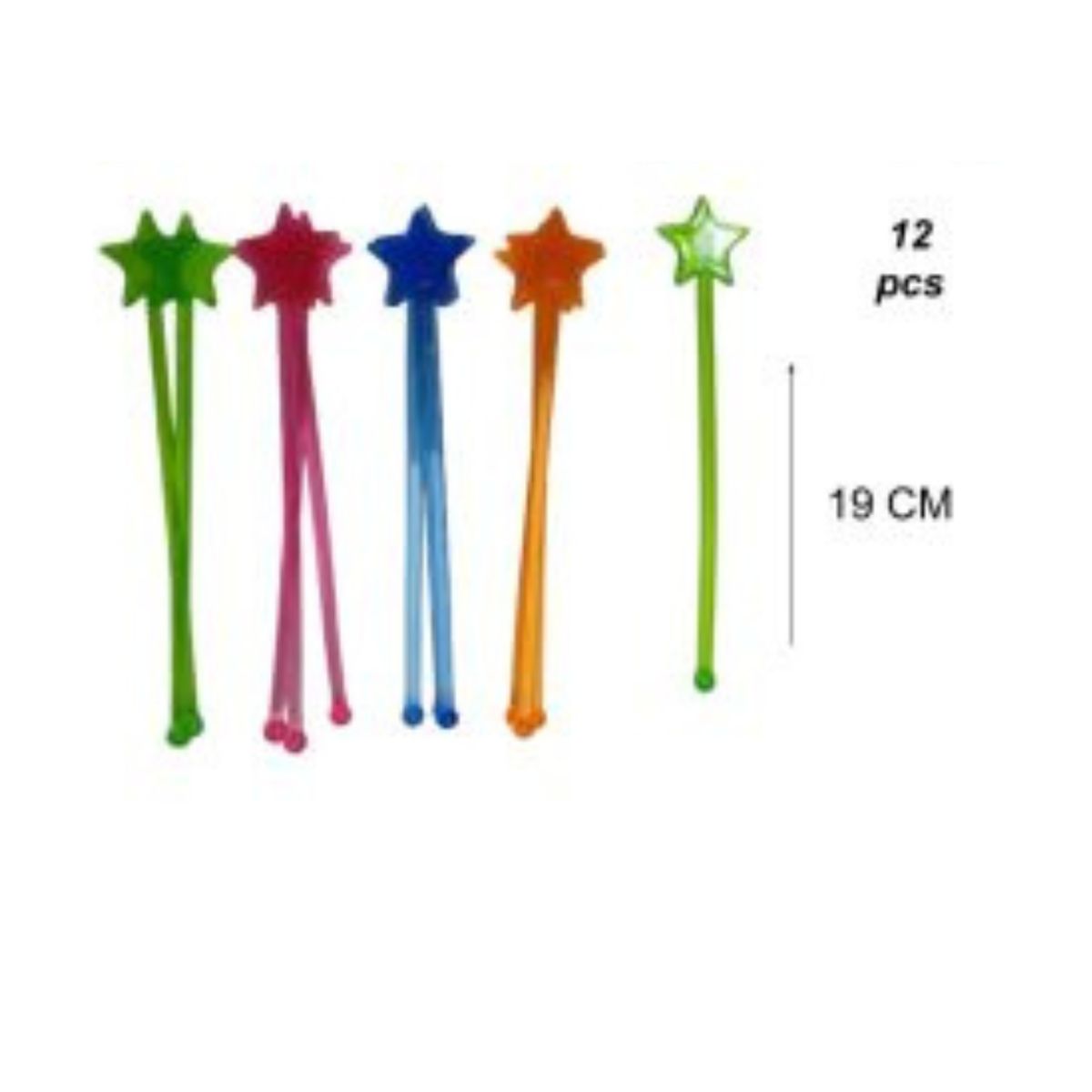 GENERICO - MONDADIENTES DESCARTABLES 12 PCS 19 CM
