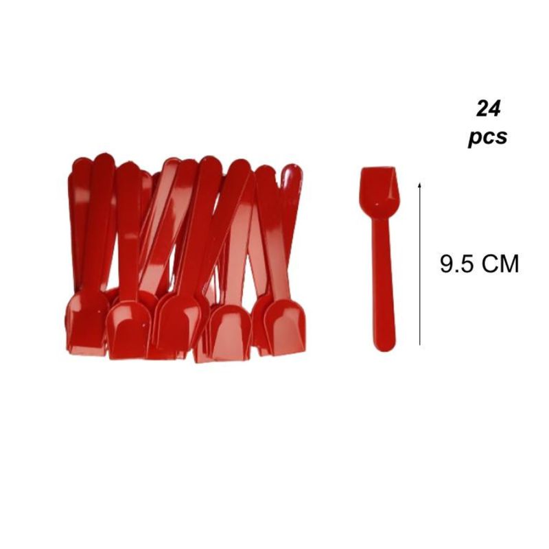 GENERICO - PALETAS DESCARTABLES 24 PCS 9 CM