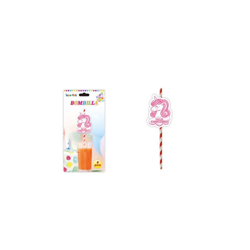 GENERICO - PITILLOS DE PAPEL 6 PCS