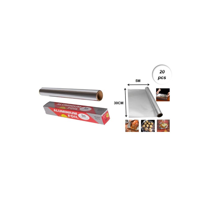 GENERICO - ALUSA DE 5 METROS 20 PCS