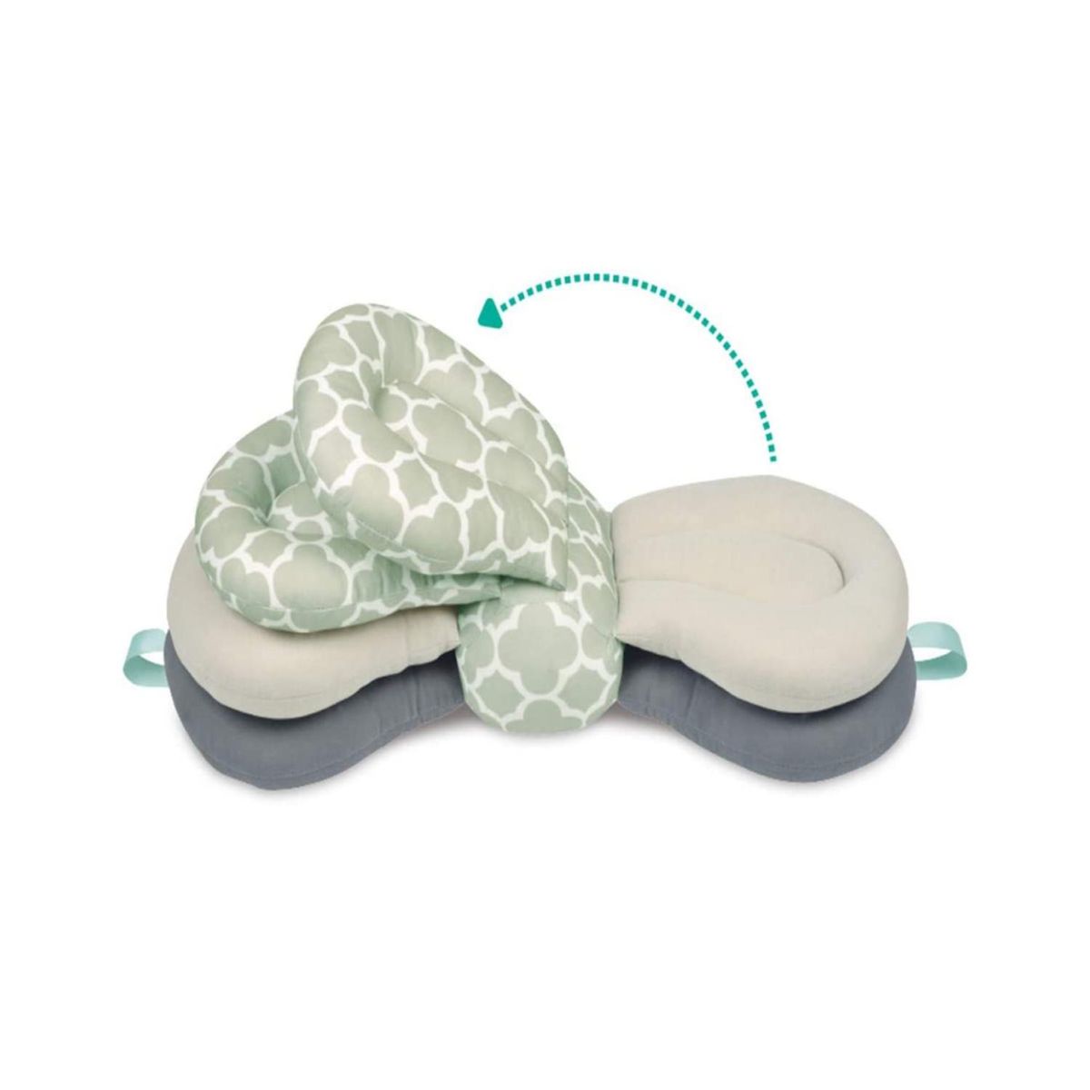 GENERICO - Almohada Cojin Para Lactancia Amamantar Infantil Verde