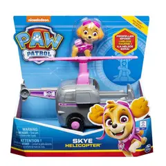 GENERICO - Juguete Skye Helicoptero Gris Friccion Paw Patrol