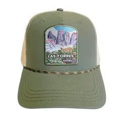 LENGA - Jockey Trucker Canvas Puma Parque Nacional Las Torres - Verde
