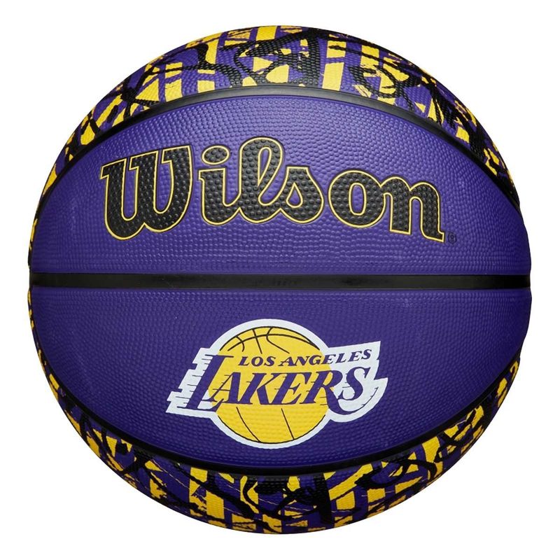 WILSON - Pelota Wilson Basketball Nba Graffiti LA Lakers Sz7