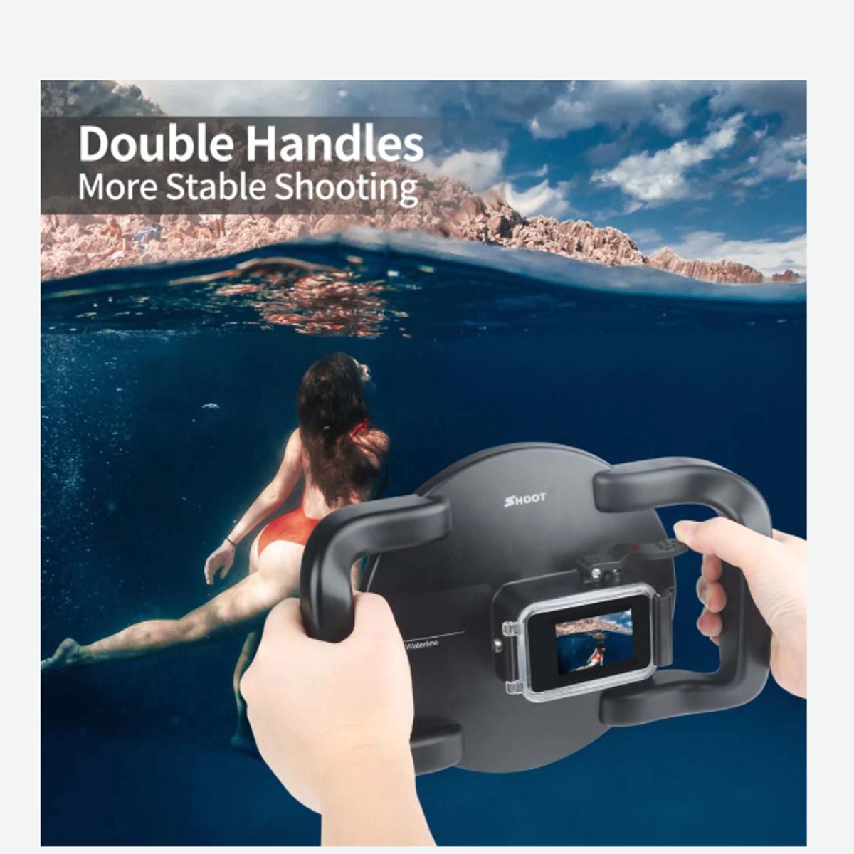 GENERICO - DOMO SUMERGIBLE PARA GOPRO 8