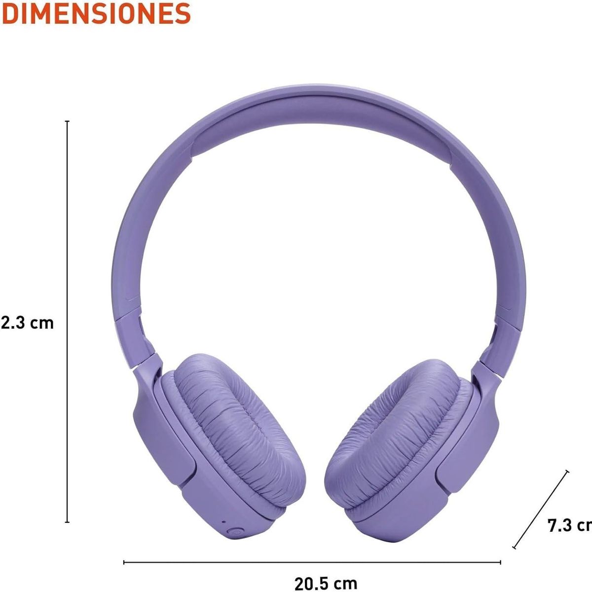 JBL - JBL Tune 520BT - Auriculares inalámbricos Morado