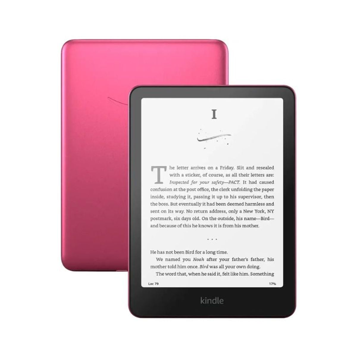KINDLE - Nueva Kindle Paperwhite 7" Signature - 32 GB - 2024 - Raspberry Metálico