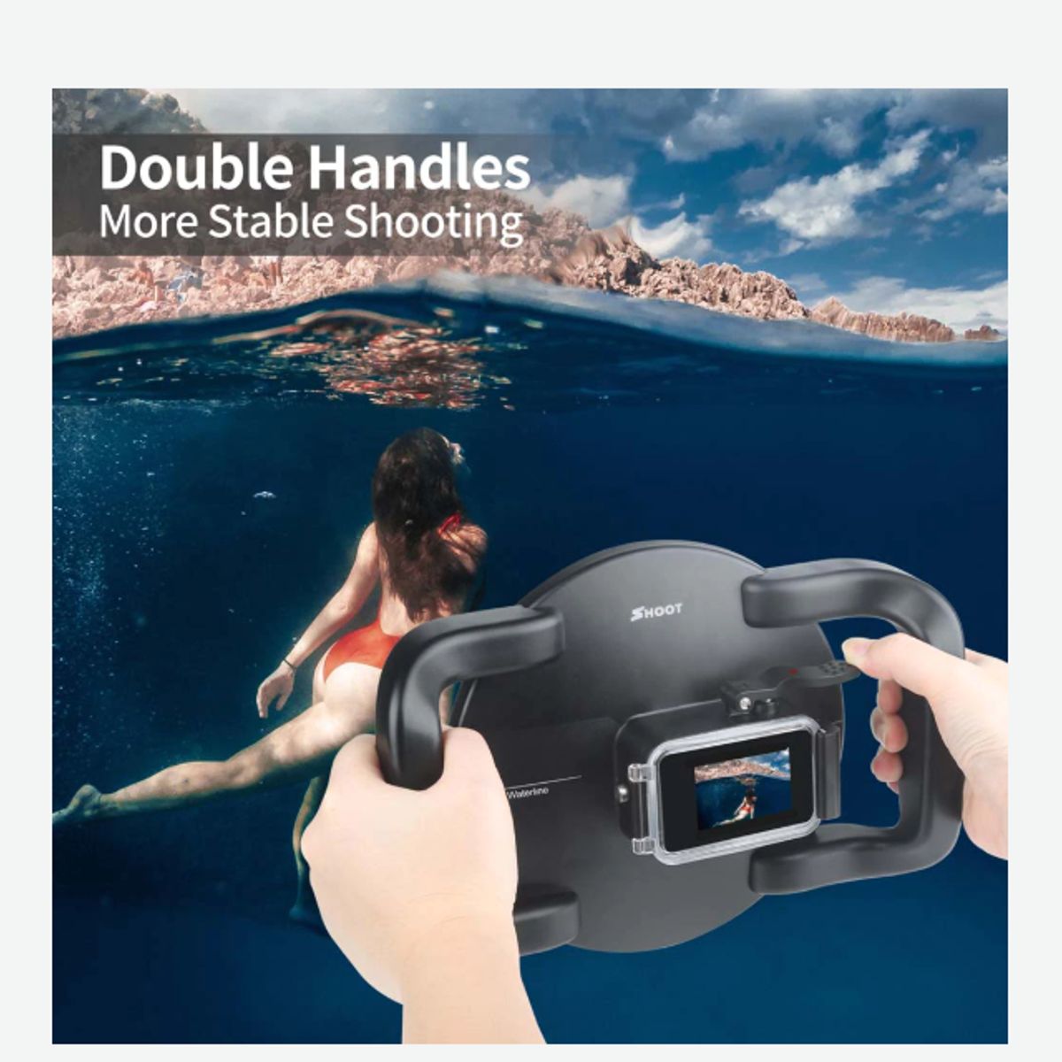 GENERICO - DOMO SUMERGIBLE PARA GOPRO 9, 10 & 11