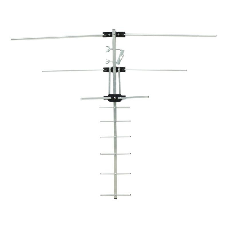 TECNOLAB - Antena Digital para TV Exterior 7-9 dB HDTV & 4K Tecnolab