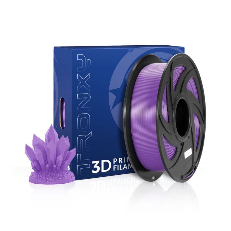 TODODESCUENTO - Filamento 3d Pla + Tronxy De 1.75mm Y 1kg- MORADO