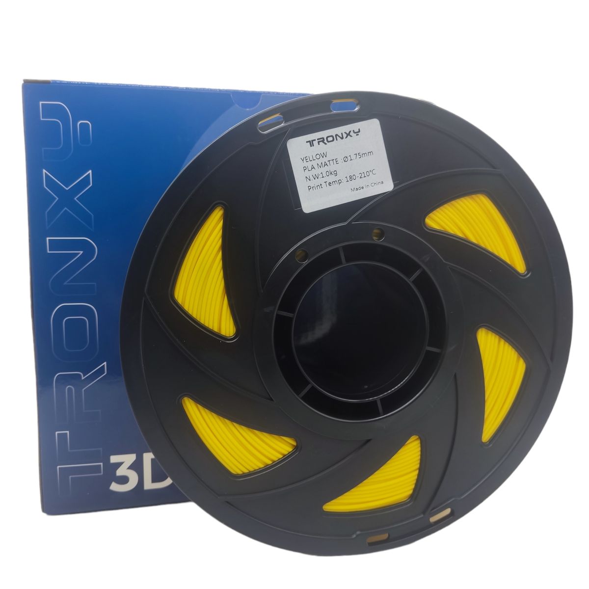 TODODESCUENTO - Filamento 3d Pla + Tronxy De 1.75mm Y 1kg- AMARILLO OSCURO