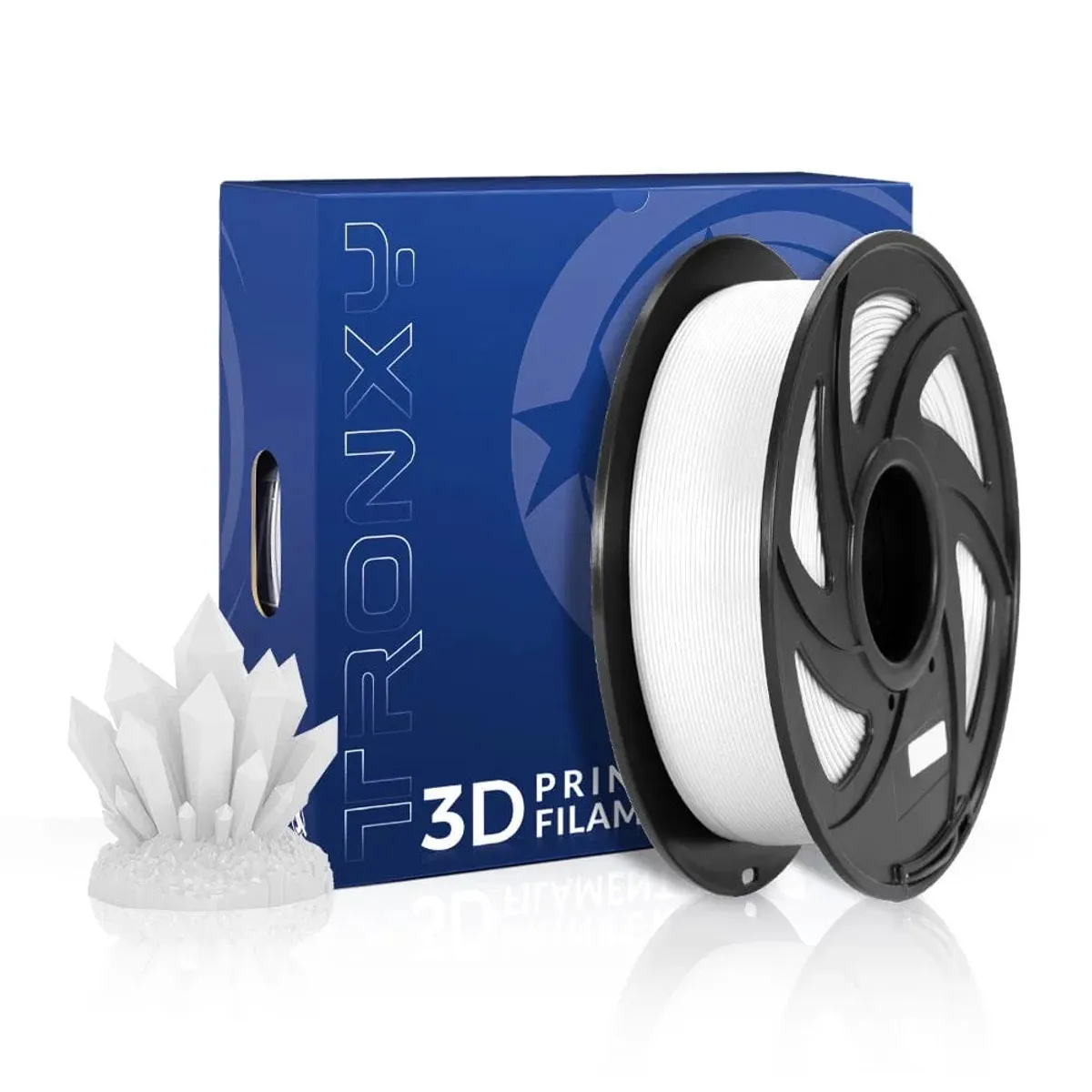 TODODESCUENTO - Filamento 3d Pla + Tronxy De 1.75mm Y 1kg- BLANCO