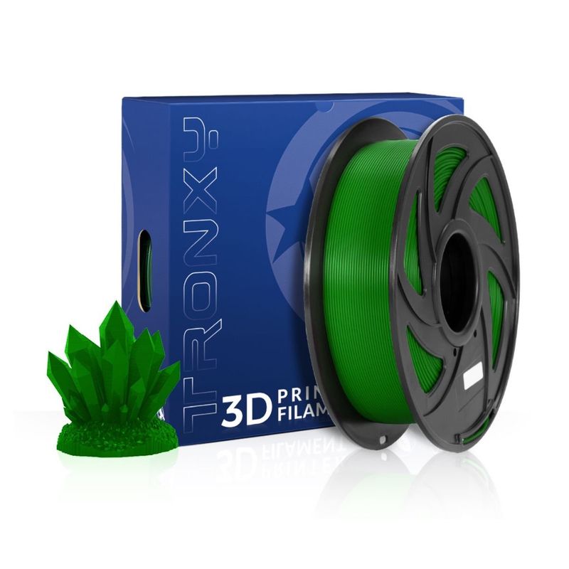 TODODESCUENTO - Filamento 3d Pla + Tronxy De 1.75mm Y 1kg- VERDE