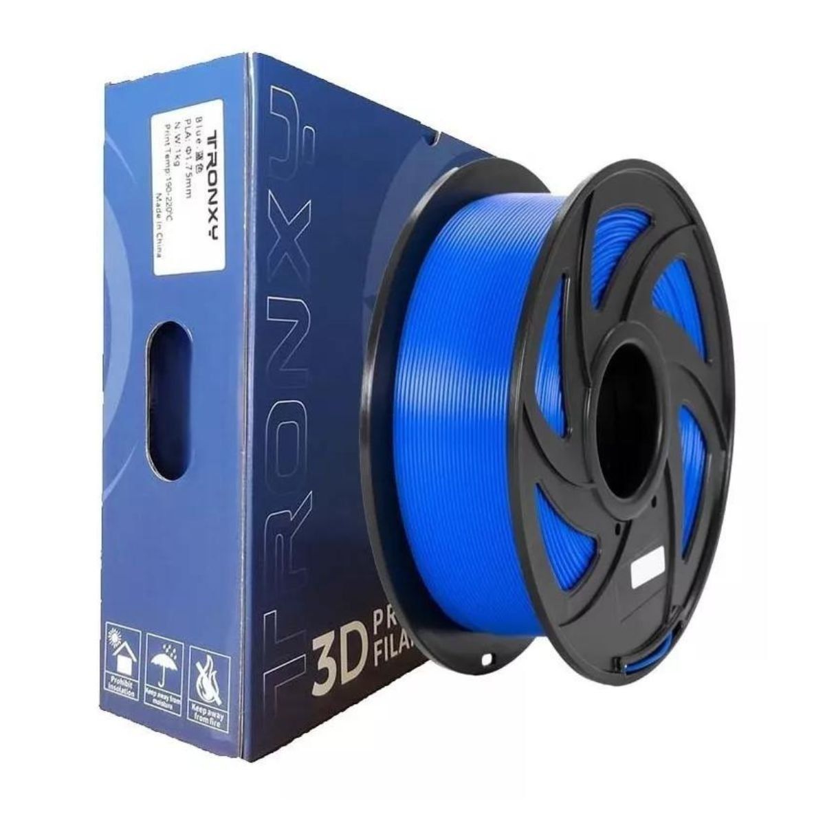TODODESCUENTO - Filamento 3d Pla + Tronxy De 1.75mm Y 1kg- AZUL