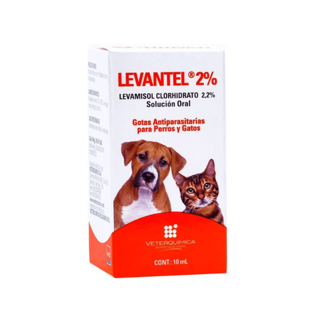 GENERICO - Levantel 2% - Antiparasitario en Gotas 10mL