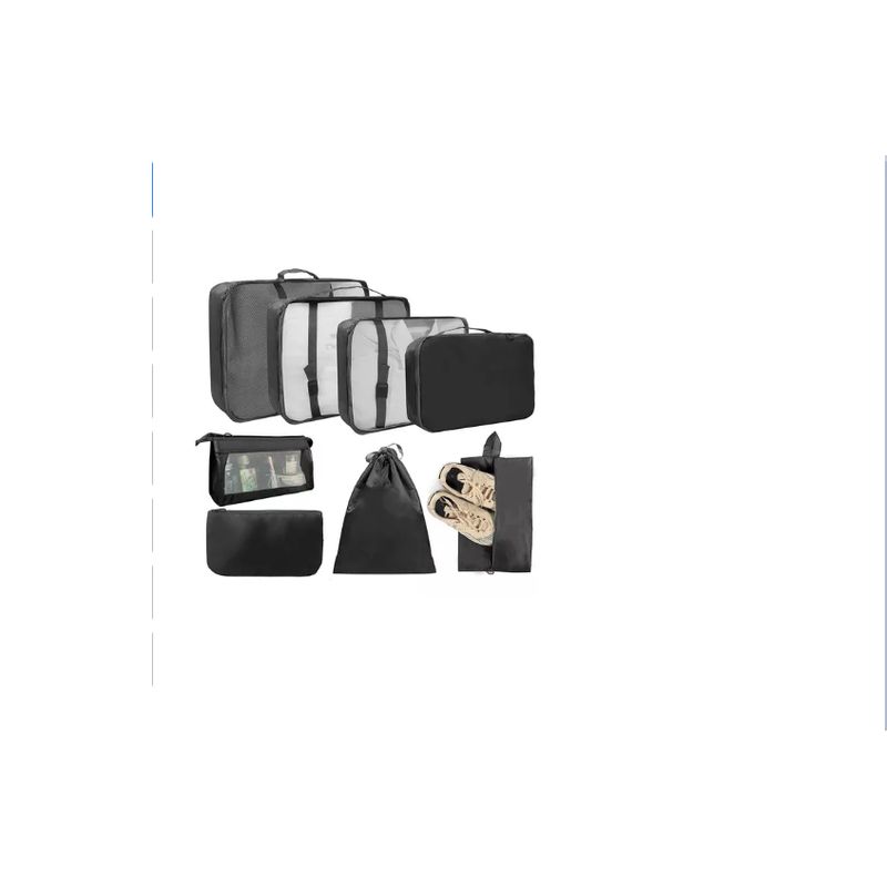 GENERICO - Organizador Maleta Set 8 Bolsas Casatual Viaje Equipaje
