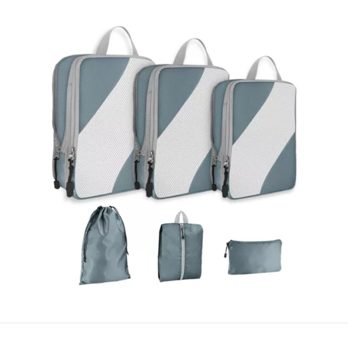 GENERICO - Bolsas Organizadoras De Compresión Para Maleta, 6 Piezas