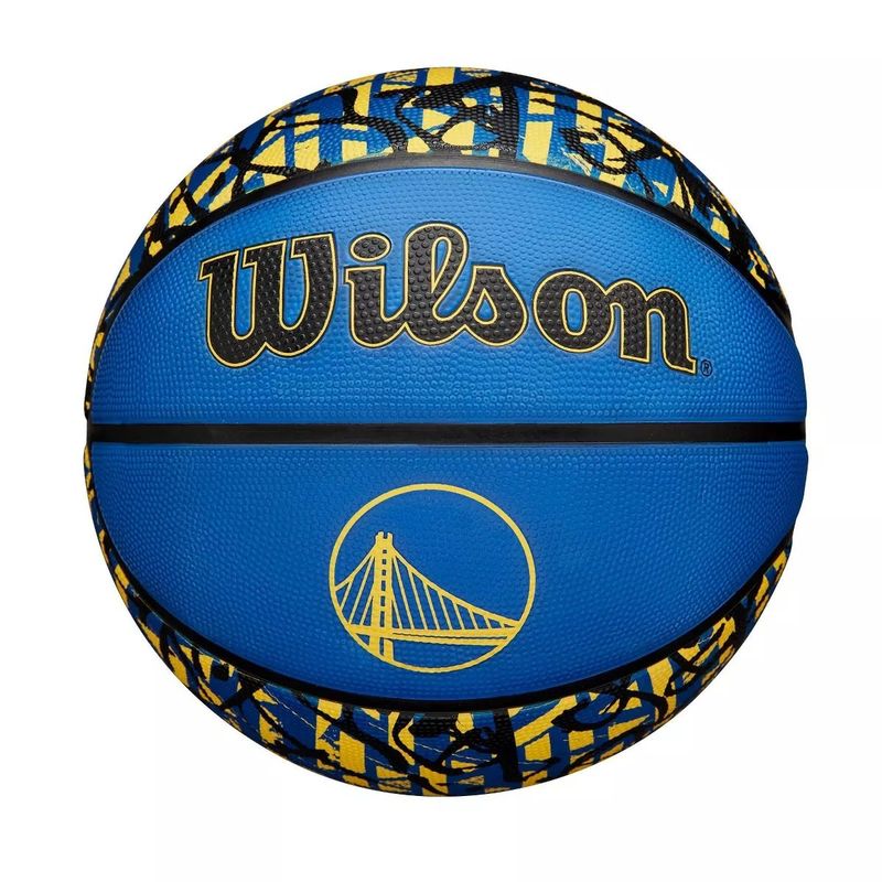 WILSON - Pelota Wilson Basketball NBA Graffiti GS Warriors Sz7