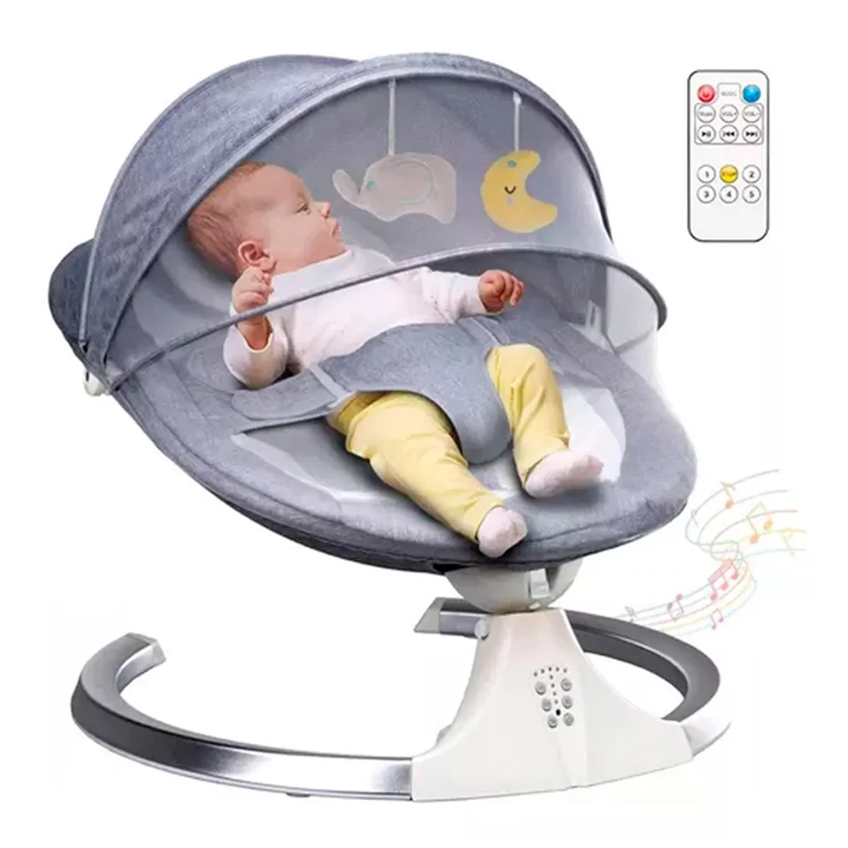 ESHOPANGIE - Silla Mecedora Inteligente Bebés Multifuncion