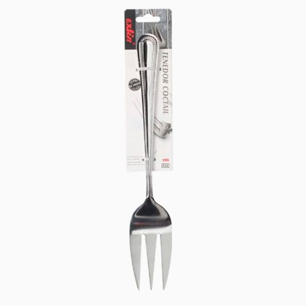 GENERICO - Tenedor Acero Inoxidable Medidas  4×25.4cm