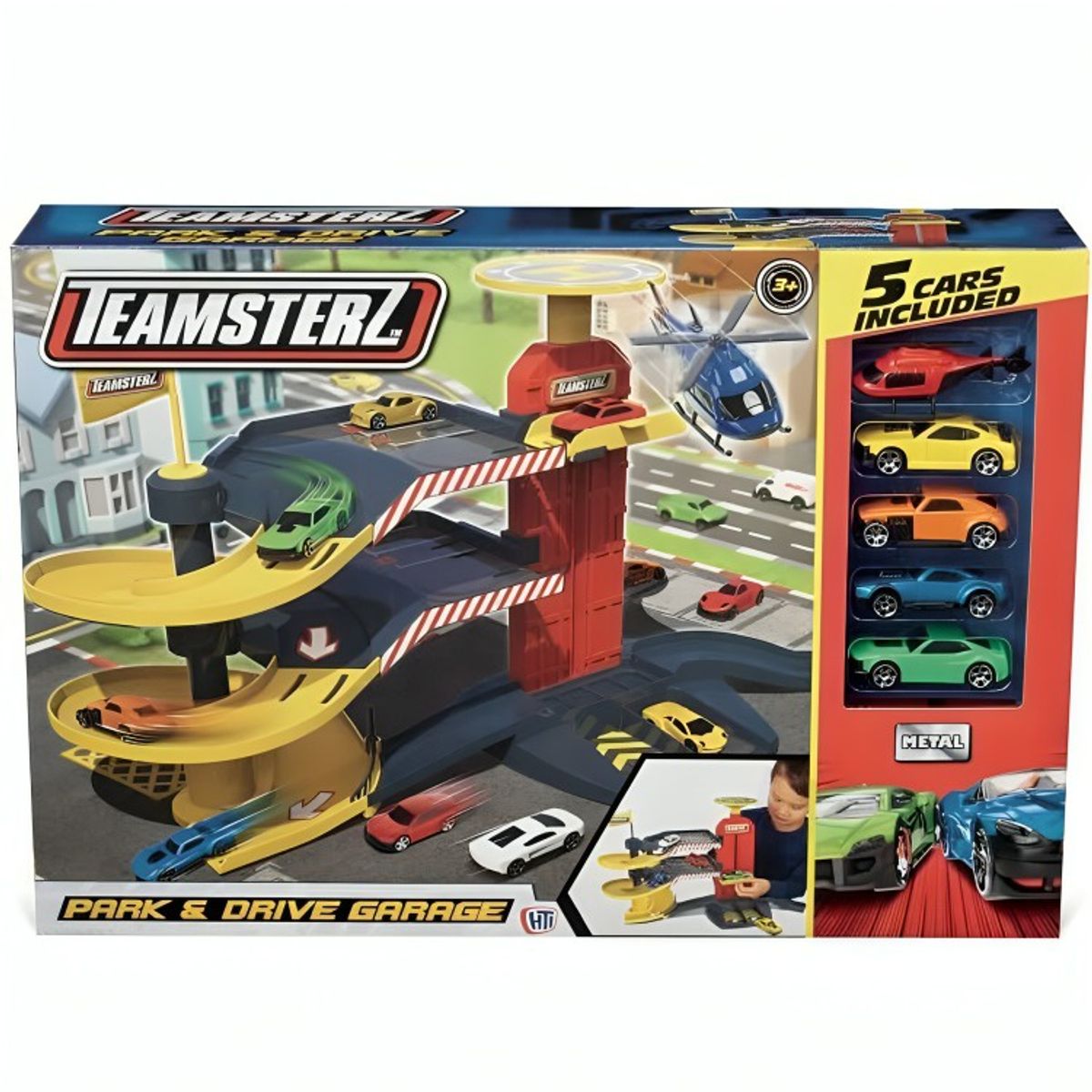 OEM - SET DE JUEGOS PARK & DRIVE GARAGE 688 TEAMSTERZ