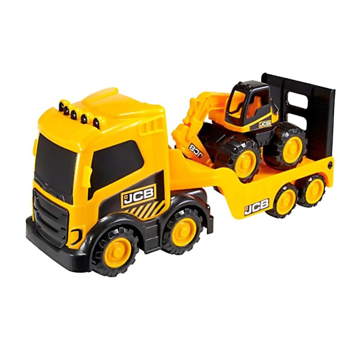 OEM - JUGUETE MEGA TRANSPORTER EXCAVATOR 586 TEAMSTERZ