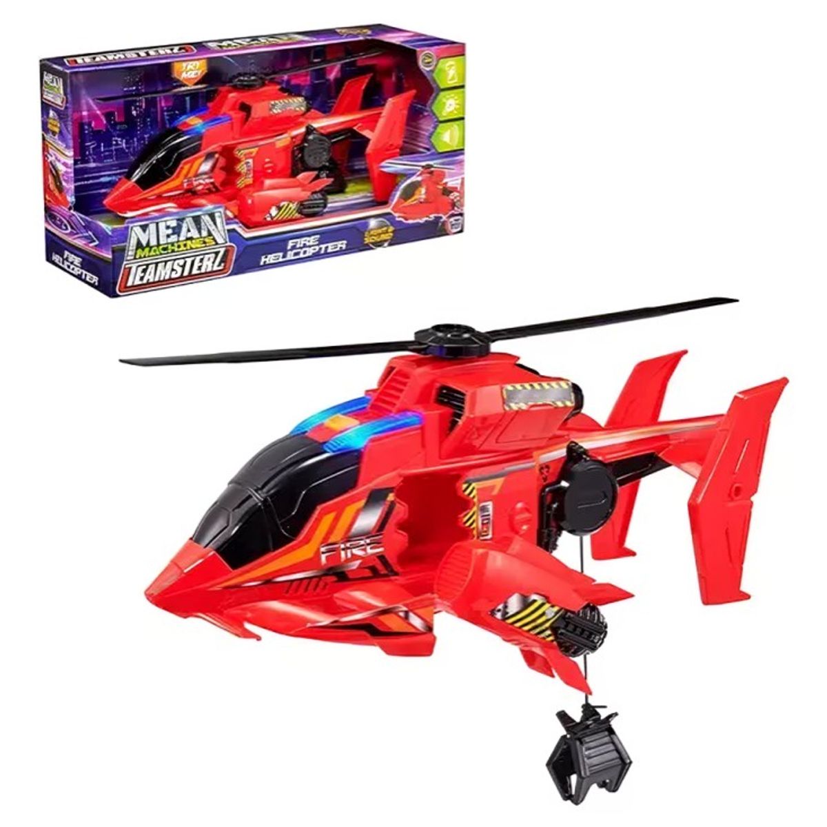 OEM - JUGUETE FIRE HELICOPTER 631 TEAMSTERZ