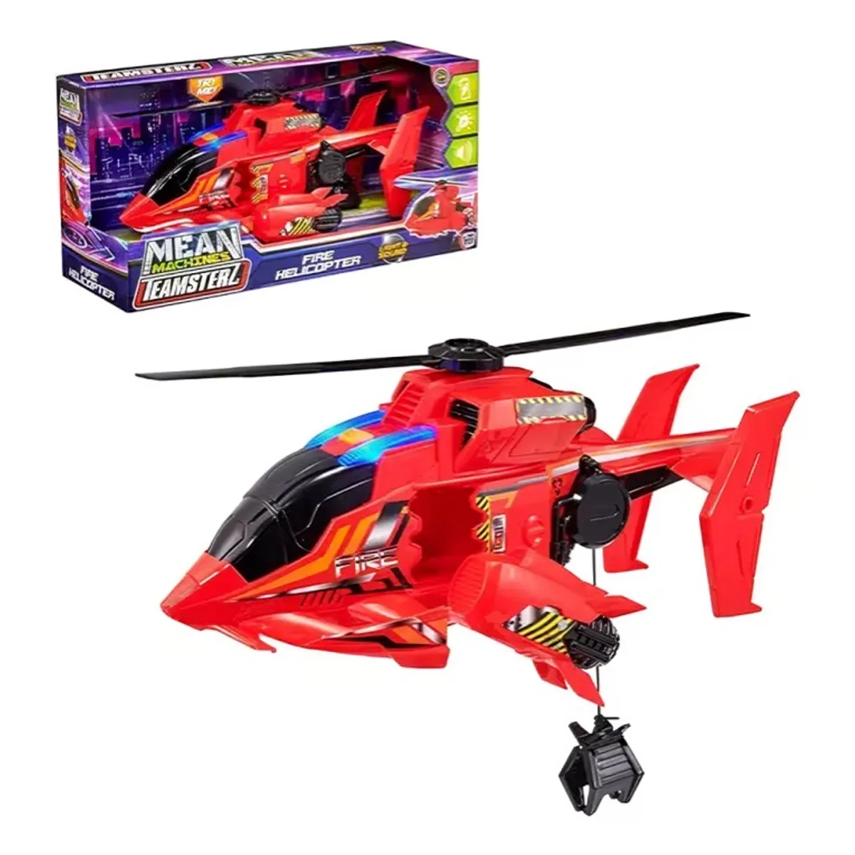 OEM - JUGUETE FIRE HELICOPTER 631 TEAMSTERZ