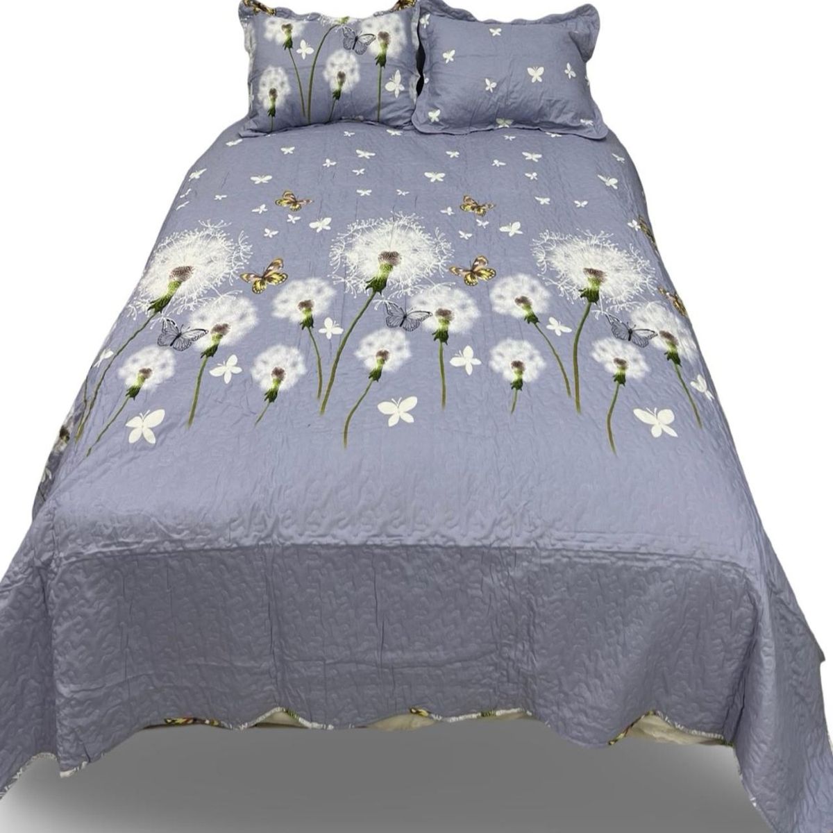 GENERICO - Cubrecama Quilt Luminoso 2 Plazas - Verano L2