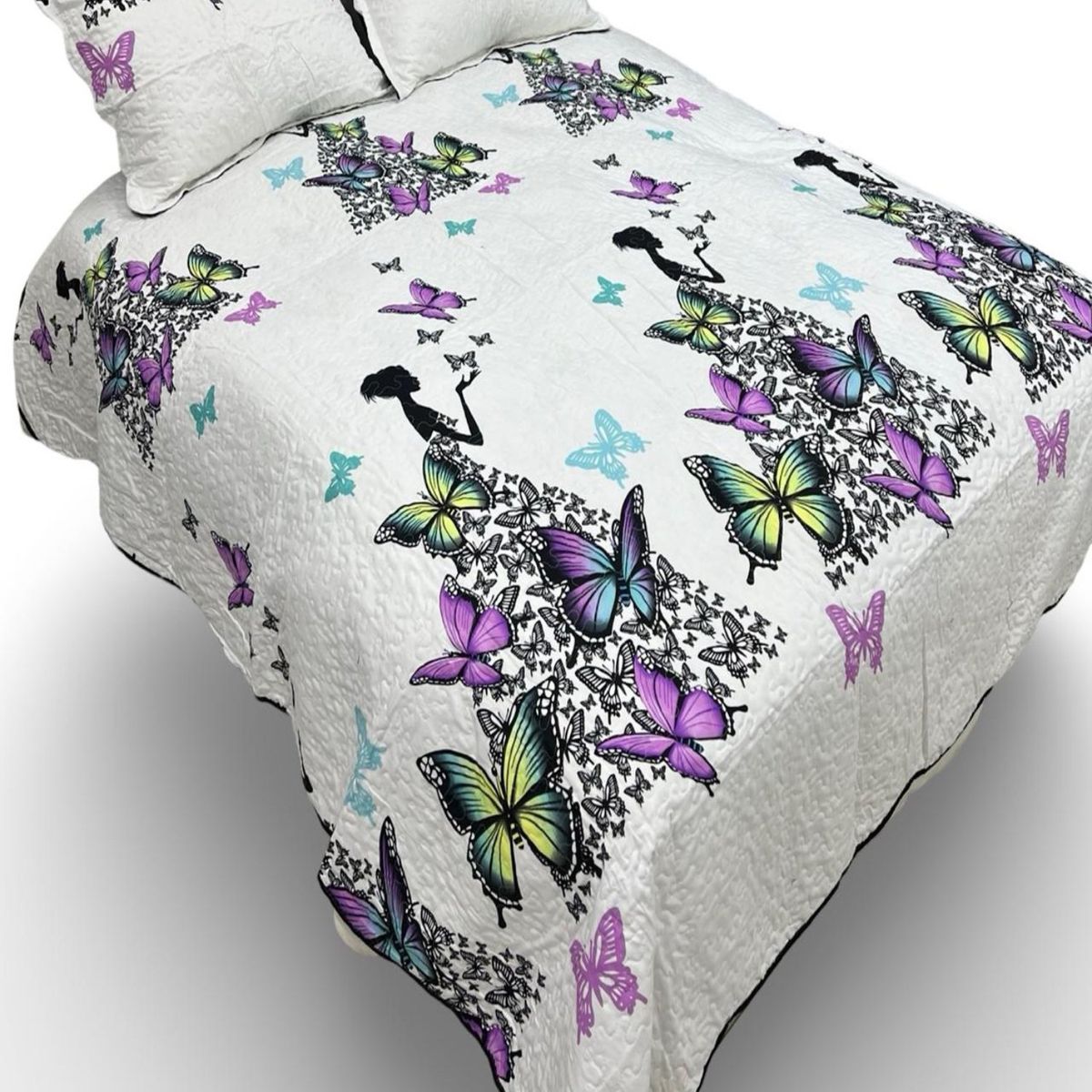 GENERICO - Cubrecama Quilt Luminoso 2 Plazas - Verano L6