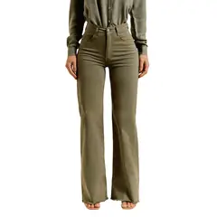BLWOENS - Pantalón Mujer - Verde