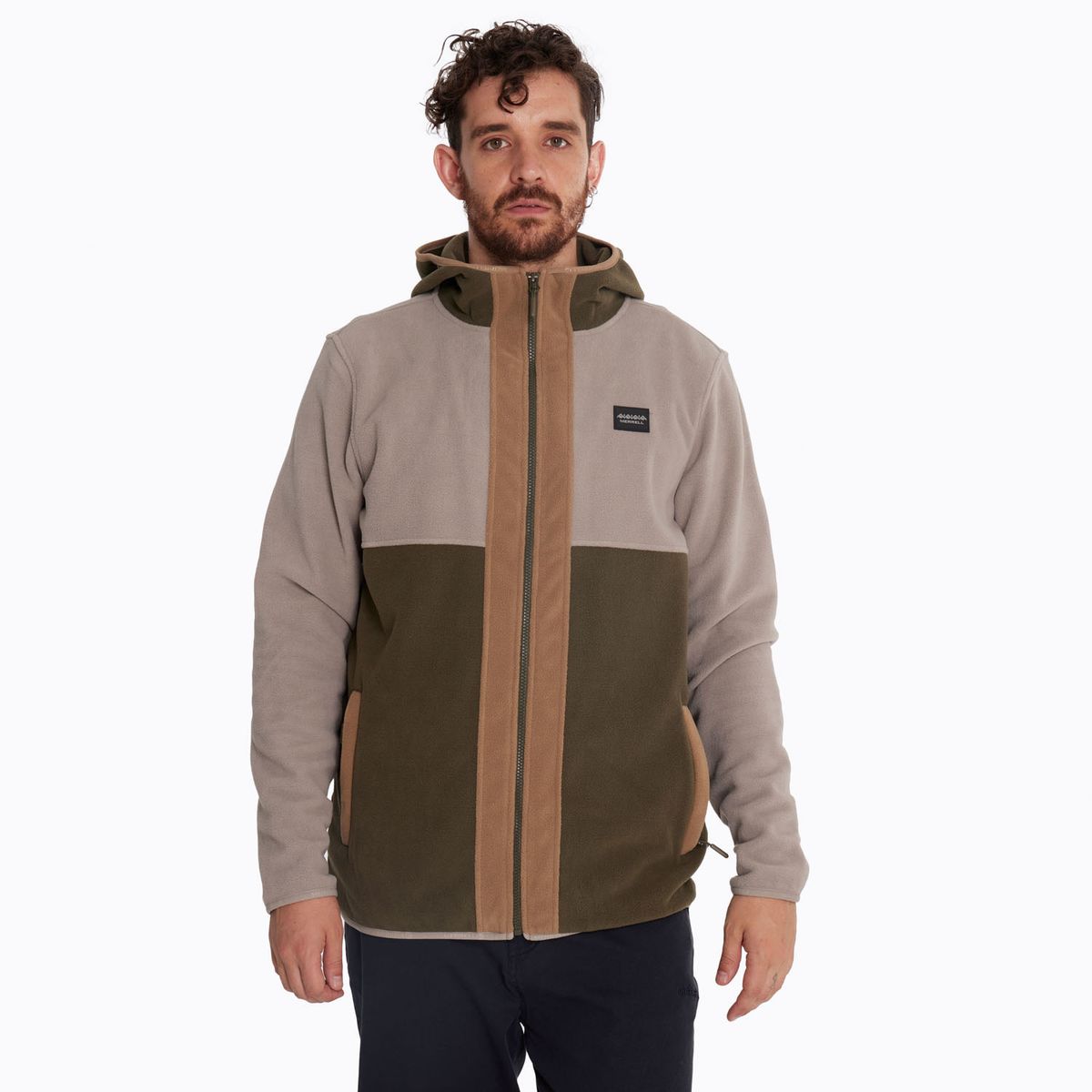 MERRELL - Polar Hombre Mike Micropolar Oliva MERRELL