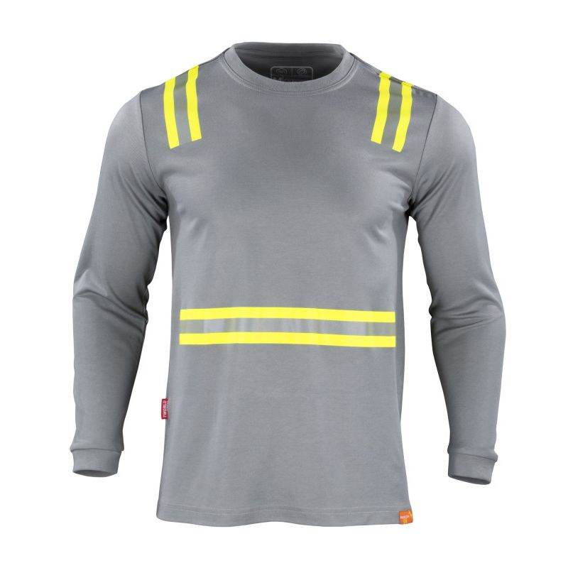 T-WORLD - Polera Hibrida Dual Manga Larga Hombre